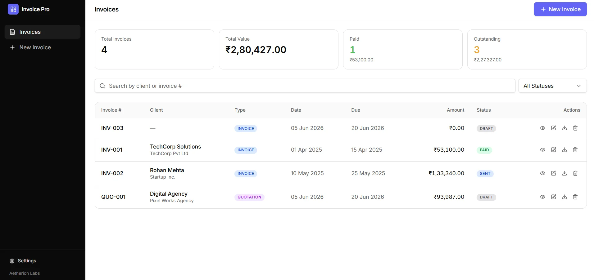 Invoice Gen Pro