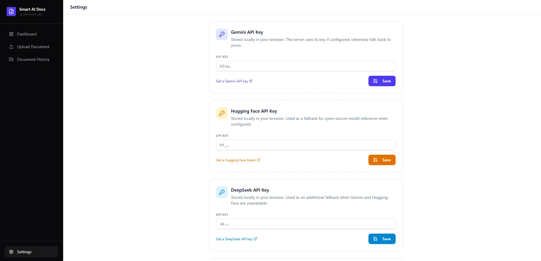 Smart Doc AI supporting screenshot 3